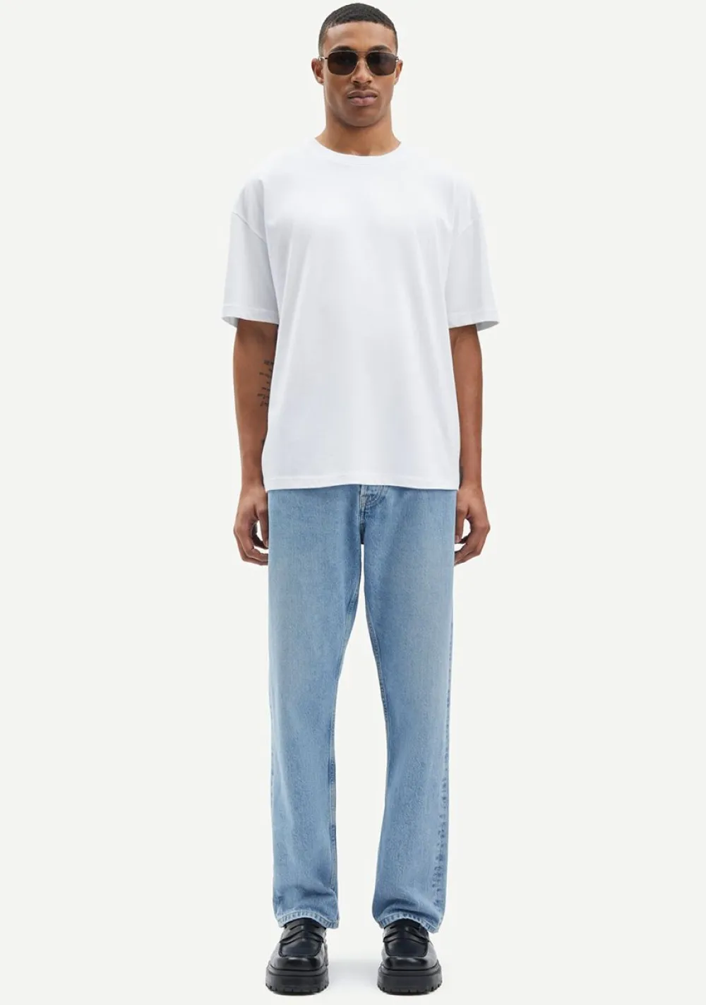 T-Shirts>SAMSOE SAMSOE TSHIRT Wit