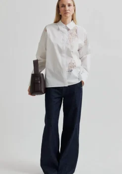 Blouses>SECOND FEMALE BLOUSE Wit