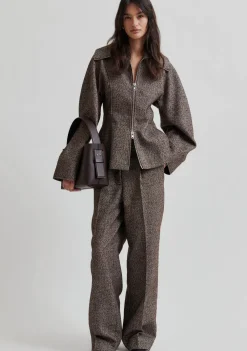 Blazers & Jasjes|Pakken & Co-Ords>SECOND FEMALE JASJE Bruin