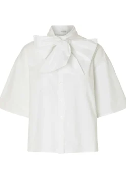 Blouses>SELECTED FEMME BLOUSE Wit