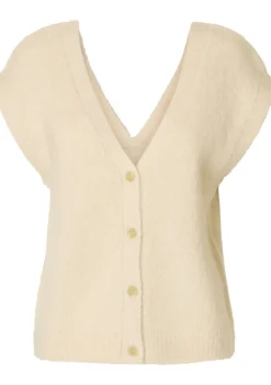 Gilets|Blazers & Jasjes>SELECTED FEMME GILET Off white