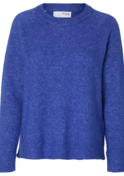 Truien>SELECTED FEMME TRUI Blauw