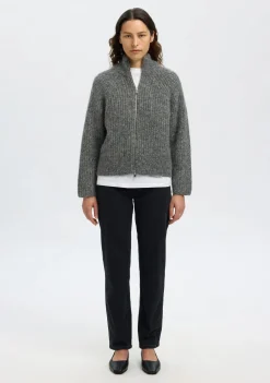 Vesten>SELECTED FEMME VEST Grijs