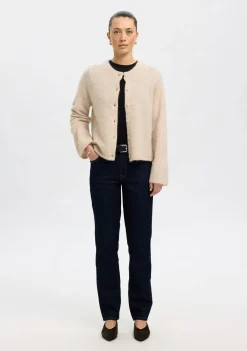 Vesten>SELECTED FEMME VEST Beige