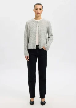 Vesten>SELECTED FEMME VEST Grijs