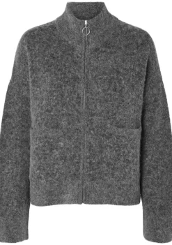 Vesten>SELECTED FEMME VEST Grijs