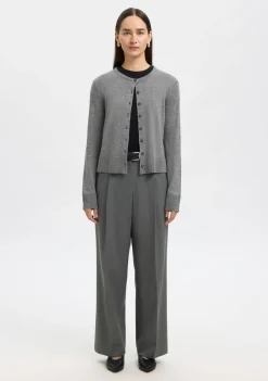 Vesten>SELECTED FEMME VEST Grijs