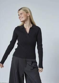 Truien>SISTERS POINT TRUI Zwart