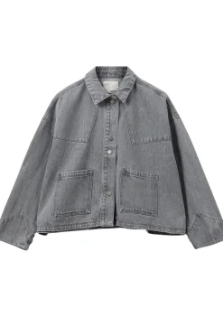 Blazers & Jasjes|Pakken & Co-Ords>SOFIE SCHNOOR DENIMJACK Grijs