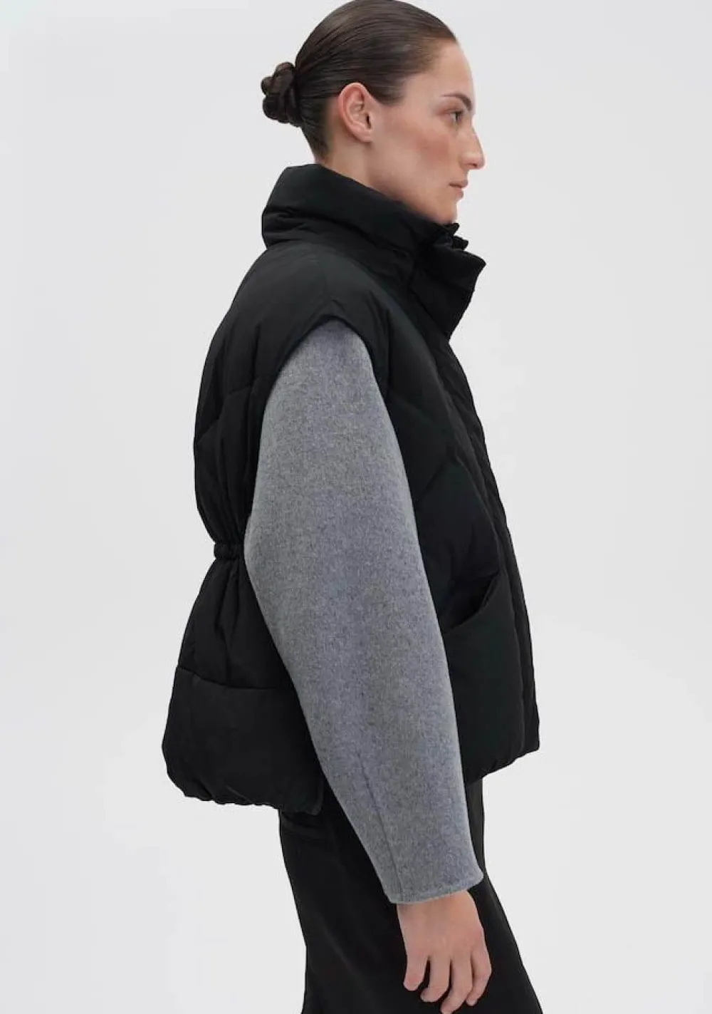 Jassen>SOMEDAY BODYWARMER Zwart