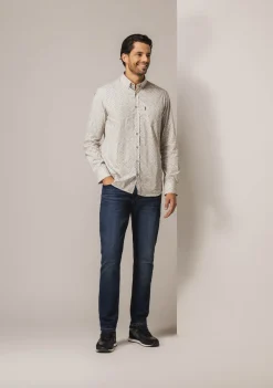 Overhemden>STATE OF ART OVERHEMD Beige