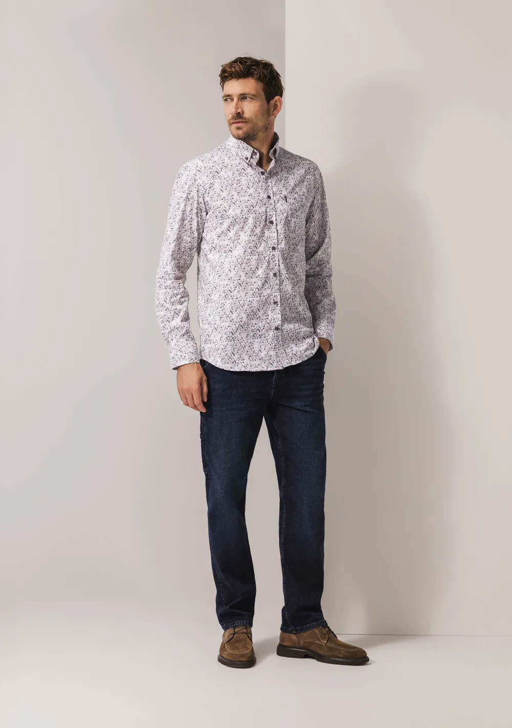 Overhemden>STATE OF ART OVERHEMD Rood