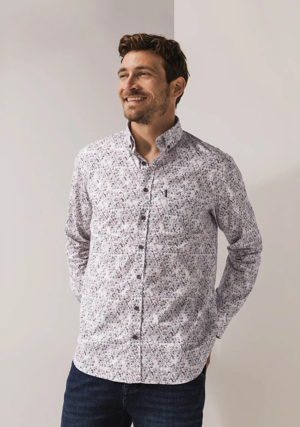 Overhemden>STATE OF ART OVERHEMD Rood