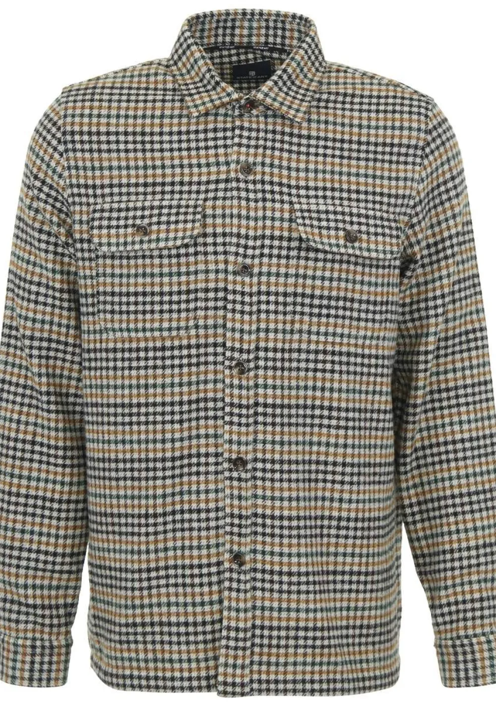 Overhemden>STATE OF ART OVERHEMD Beige