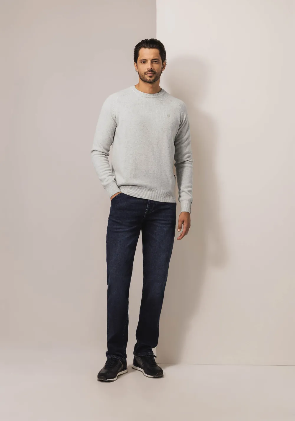 Truien>STATE OF ART TRUI Beige