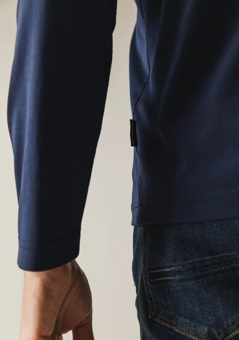 T-Shirts>STATE OF ART TSHIRT Blauw