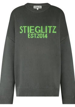 Truien|Sweaters>STIEGLITZ SWEATER Grijs