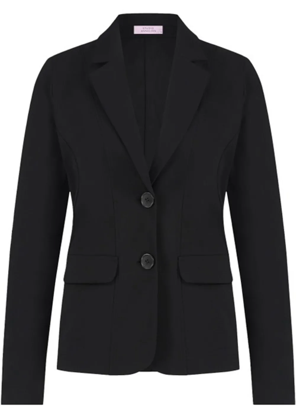 Blazers & Jasjes>STUDIO ANNELOES BLAZER Zwart