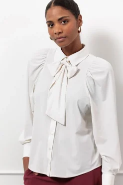 Blouses>STUDIO ANNELOES BLOUSE Off white