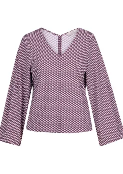 Blouses>STUDIO ANNELOES BLOUSE Paars