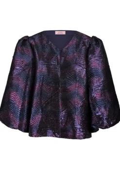 Blouses>STUDIO ANNELOES BLOUSE Blauw