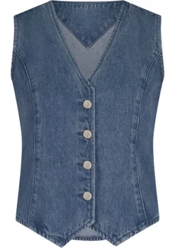 Gilets|Blazers & Jasjes>STUDIO ANNELOES GILET Blauw