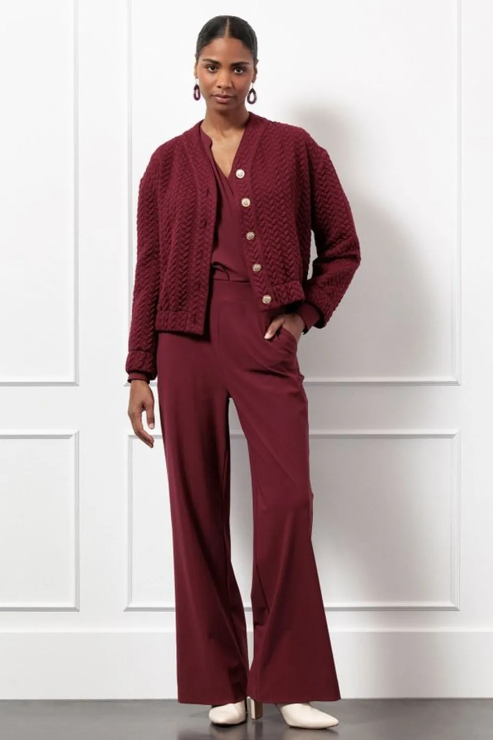 Jumpsuits>STUDIO ANNELOES JUMPSUIT Rood