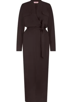 Jurken>STUDIO ANNELOES JURK Bruin