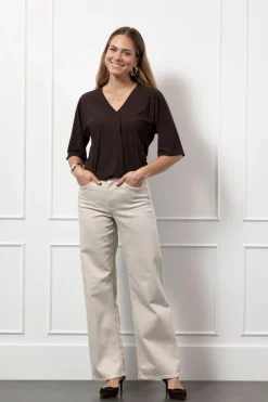 Shirts>STUDIO ANNELOES SHIRT Bruin