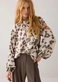 Blouses>SUMMUM BLOUSE Beige