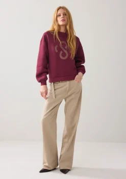 Sweaters|Truien>SUMMUM SWEATER Rood