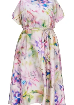 Gelegenheidskleding>SWING JURK Roze