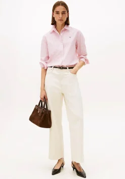 Blouses>TOMMY HILFIGER BLOUSE Roze