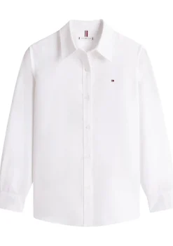 Blouses>TOMMY HILFIGER BLOUSE Wit