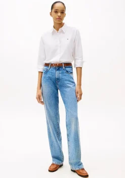 Blouses>TOMMY HILFIGER BLOUSE Wit