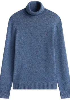 Truien>TOMMY HILFIGER COLTRUI Blauw