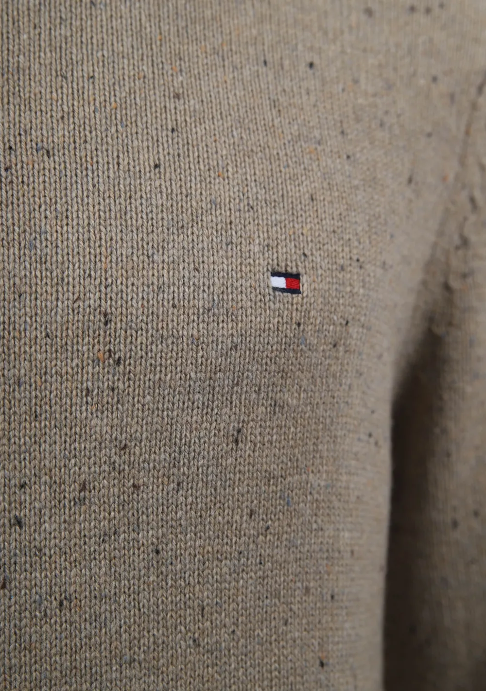 Truien>TOMMY HILFIGER COLTRUI Beige