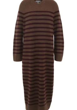 Jurken>TOMMY HILFIGER JURK Bruin