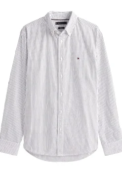 Overhemden>TOMMY HILFIGER OVERHEMD Off white