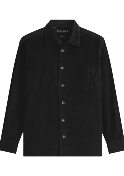 Overshirts>TOMMY HILFIGER OVERSHIRT Zwart