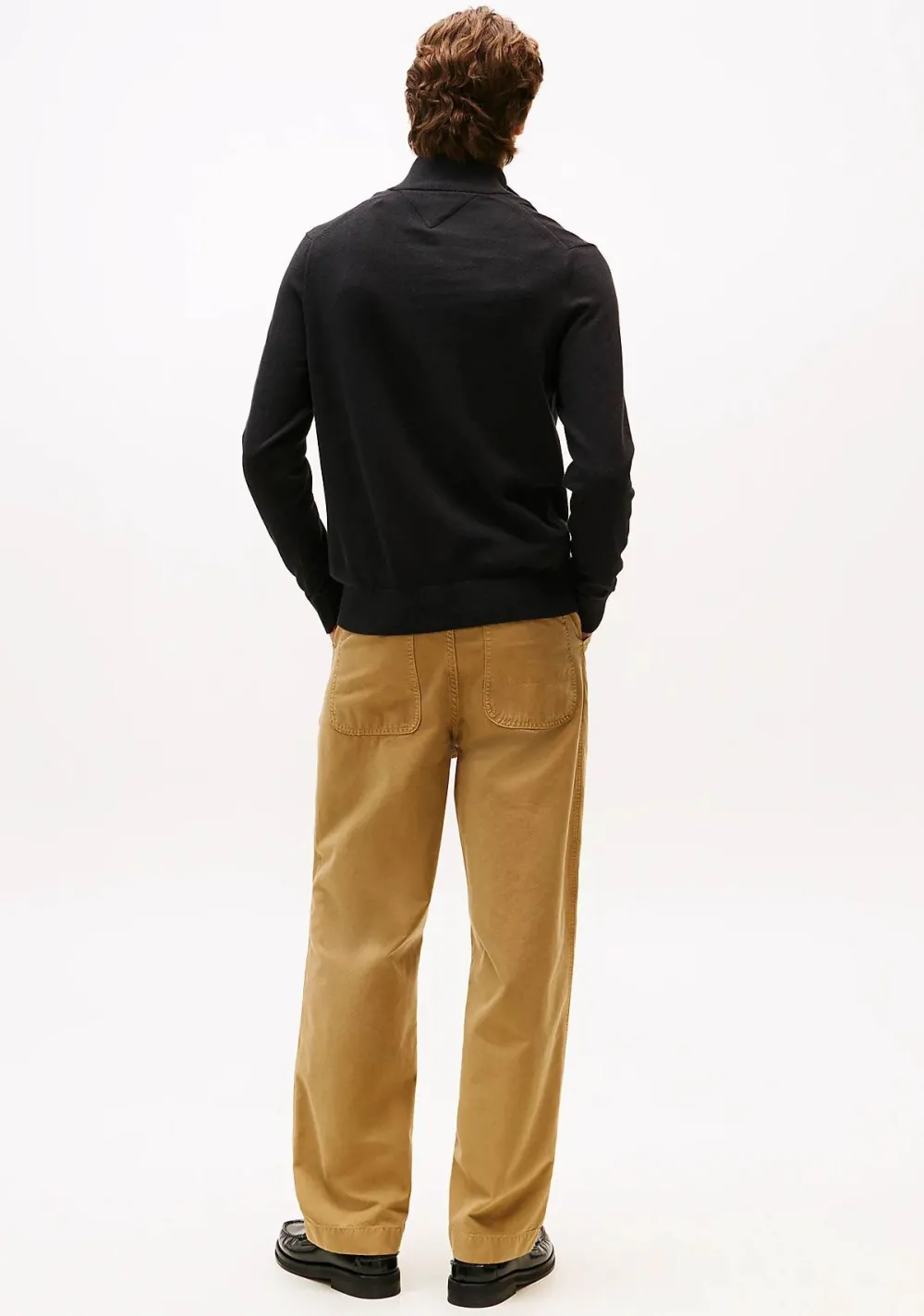 Truien>TOMMY HILFIGER TRUI Zwart