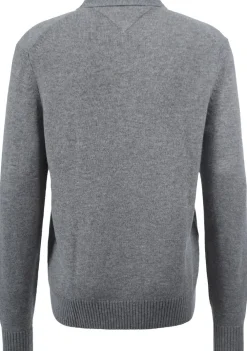 Truien>TOMMY HILFIGER TRUI Grijs