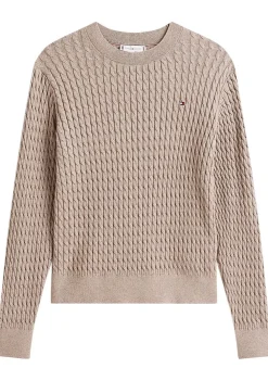 Truien>TOMMY HILFIGER TRUI Beige