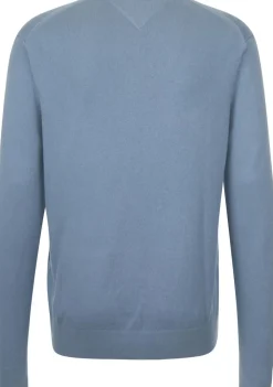 Truien>TOMMY HILFIGER TRUI Blauw