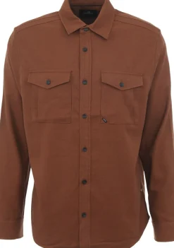 Overhemden>VANGUARD OVERHEMD Bruin