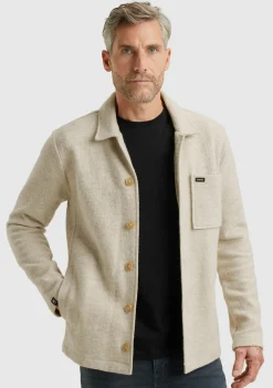 Overshirts>VANGUARD OVERSHIRT Beige