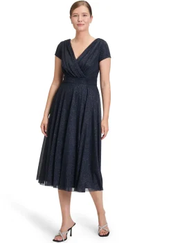 Gelegenheidskleding>VERA MONT JURK Blauw