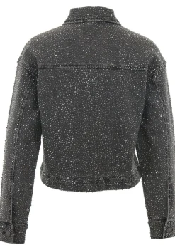 Blazers & Jasjes>WITH BLACK DENIMJACK Grijs