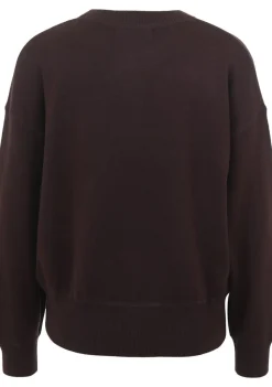 Truien>WITH BLACK TRUI Paars