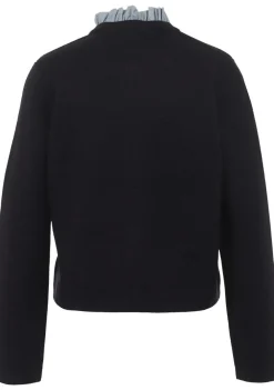 Vesten>WITH BLACK VEST Blauw